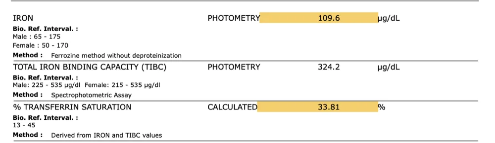 Hitakkshi iron after
