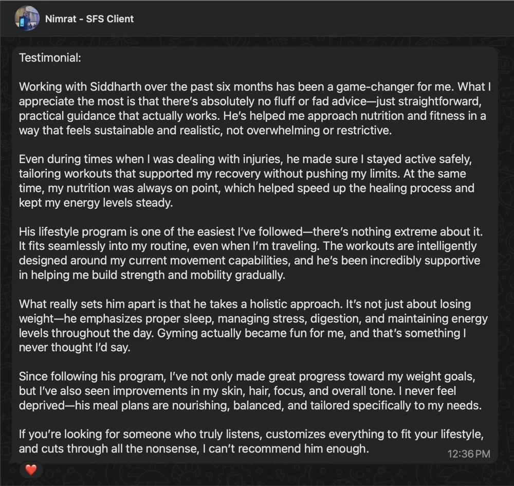 Nimrat Dhillon review