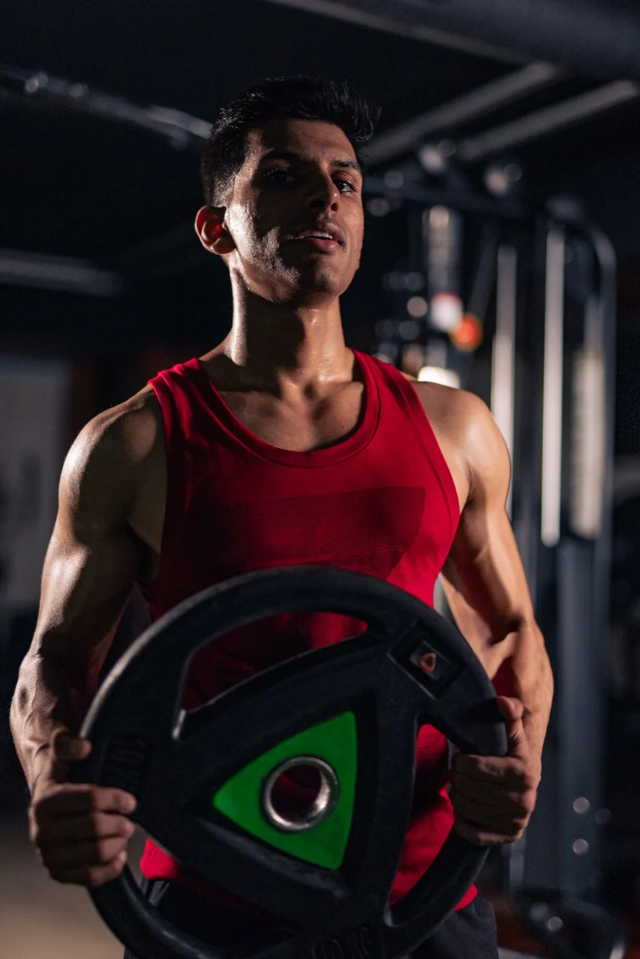 Sid in conversation with a client